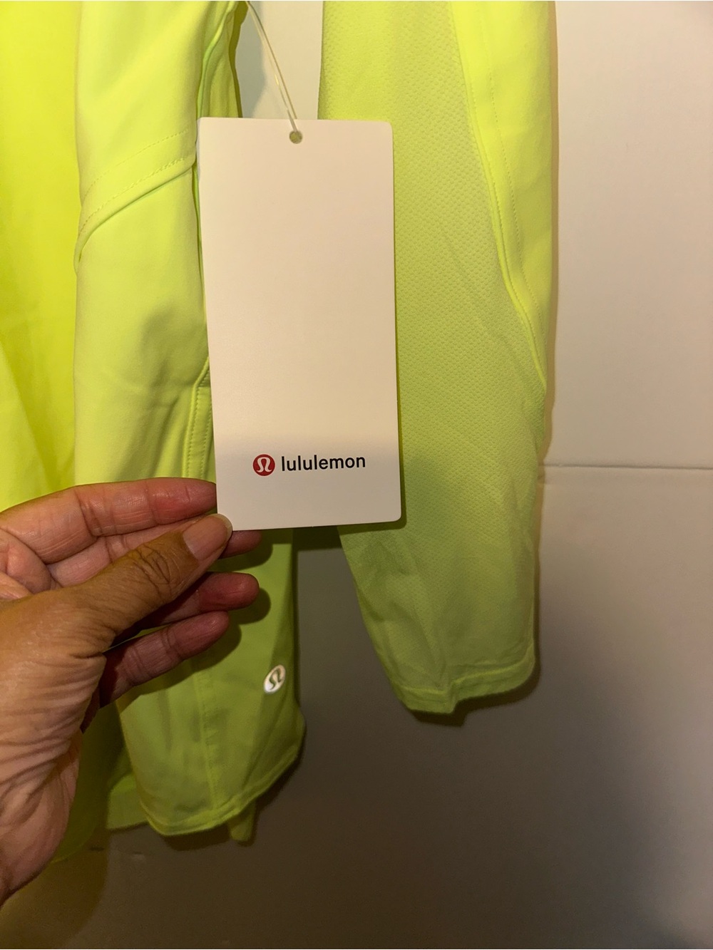 lululemon athletica Neon Lime Athletic Dress with Built-in Shorts - Picture 7 of 7